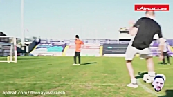 چالش جالب هدف گیری محمد صلاح