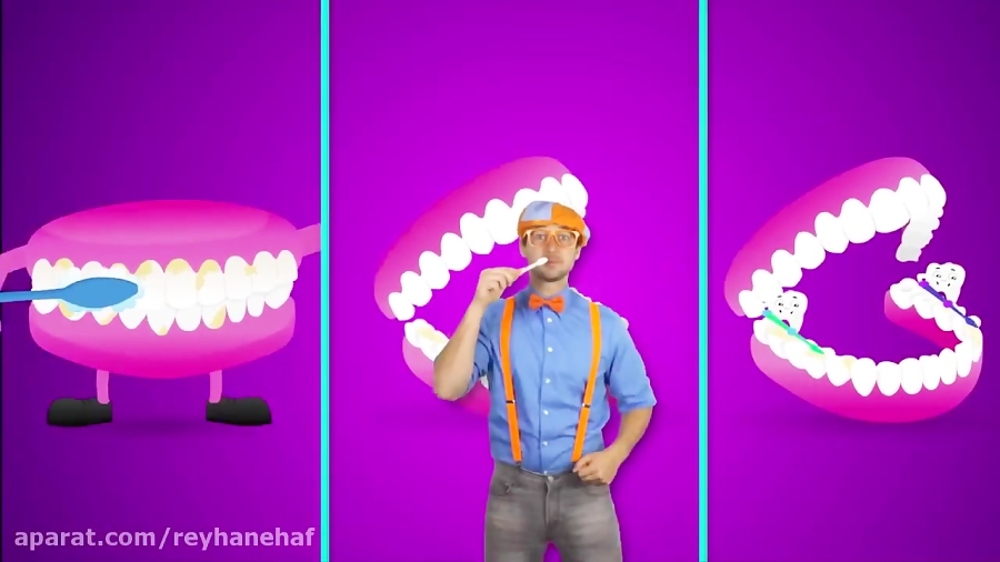 Tooth Brushing Song by Blippi 2Minutes Brush Your Teeth for Kids