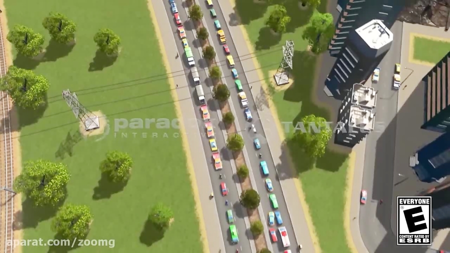 تریلر هنگام عرضه بسته Mass Transit بازی Cities: Skyline