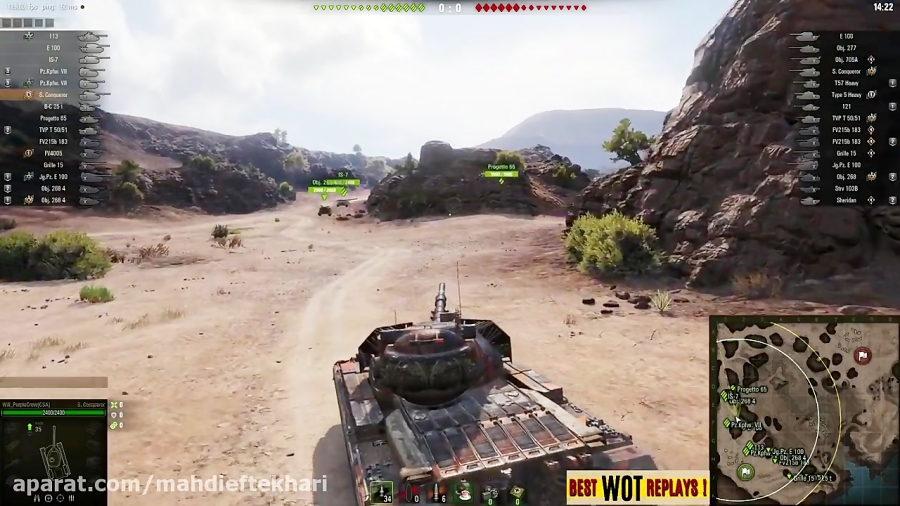 British tier X Heavy Tank Super Conqueror - 4 Kills 10K Damage El Halluf WOT World of Tanks Gameplay