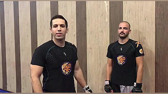آموزش mma - مبارزه کنار دیواره قفس (قسمت اول) آرش کریمی