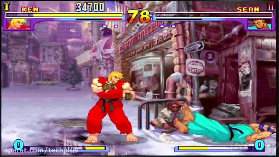 سیر تکامل شخصیت Ken در بازی Street Fighter