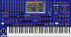 ارگ نوازی با کامپیوتر .اهنگ آم...