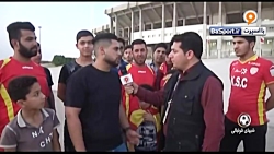 حواشی و کنفرانس خبری بازی فولا...