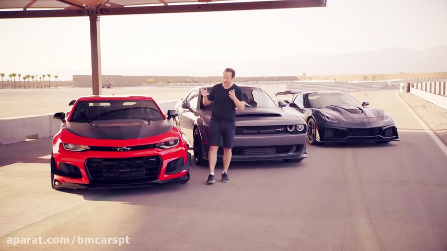 Corvette ZR1 vs Camaro ZL1 vs Dodge Demon | Top Gear