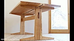 ساخت میز چوبی کیگومی (Kigumi) توسط ایشیتانی
