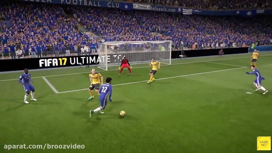 Scoop turn tutorial FIFA 17 - آموزش تکنیک اسکوپ ترن فیفا ۱۷
