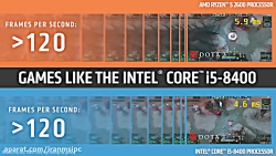 عملکرد پردازنده RYZEN 5 2600 د...