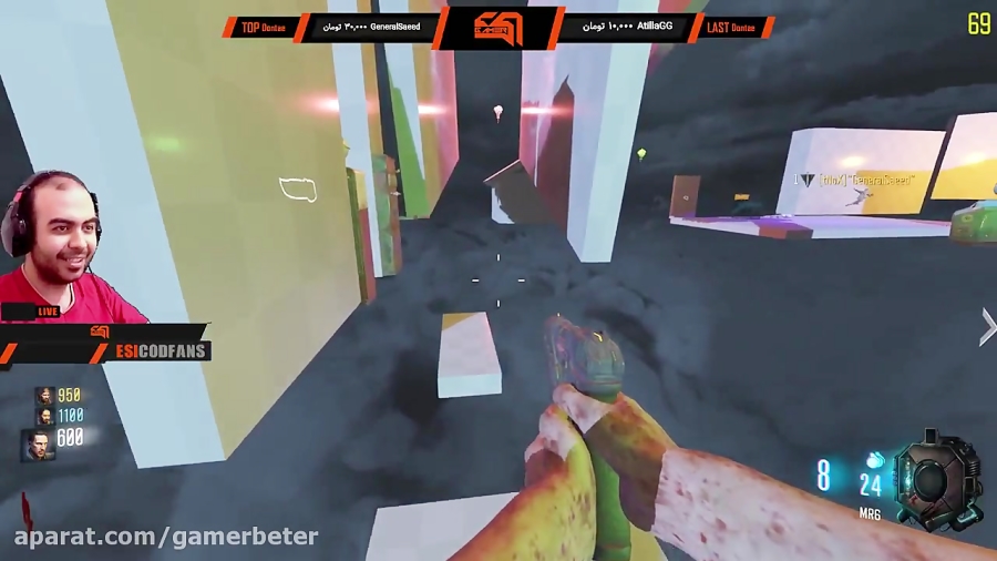 تکرار لایو استریم مپ کاستوم Z...