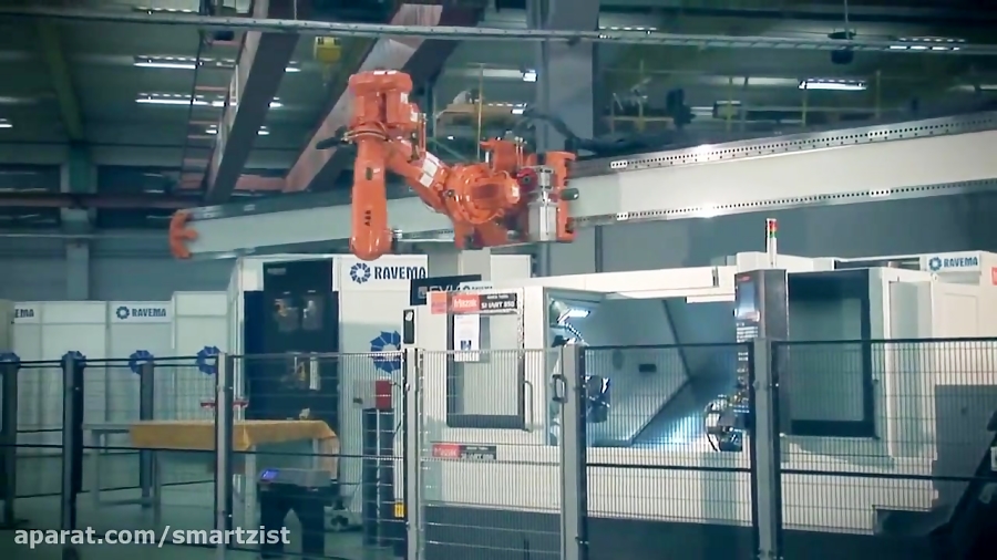 Abb Robotics 5 Axis Robot On Linear Gantry In Action