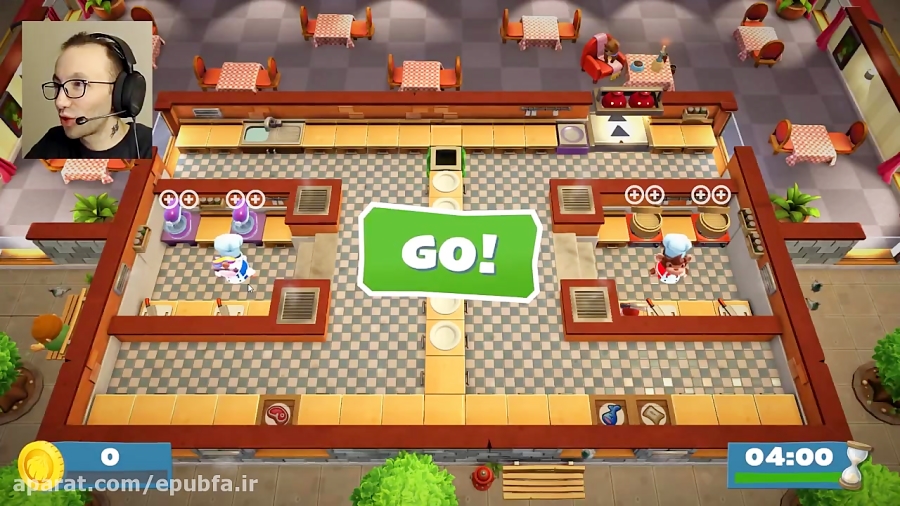 OverCooked 2 Gameplay - گیم پلی فارسی اور کوک ۲