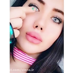 لنز طوسی یخی : برند ترسا رنگ م...