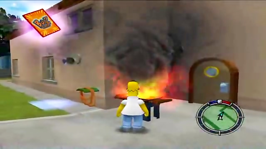 The Simpsons Hit and Run (PC) Gameplay
