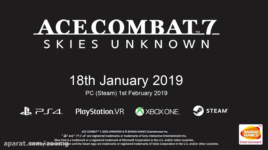 تریلر Ace Combat 7: Skies Unknown در گیمزکام 2018