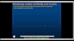 41 Bootstrap modal methods and events