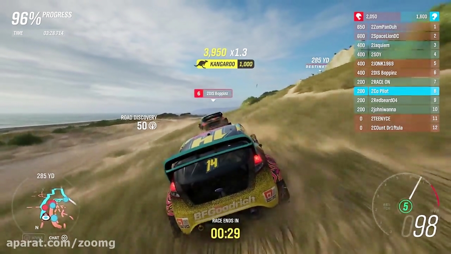 نمایش گیم پلی Forza Horizon 4 در گیمزکام2018 - زومجی