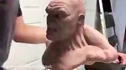 ساخت مجسمه ی هالک