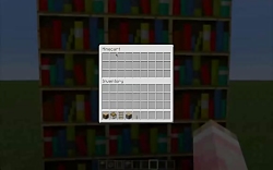 Minecraft Tutorial: How to Make a Working Bookshelf