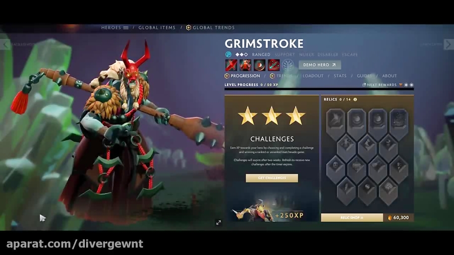 Grimstroke PREVIEW NEW HERO Dota 2