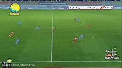 سوپر گل محمد قاضی از وسط زمین...