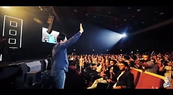 حضور سینا درخشنده در کنسرت پاز...