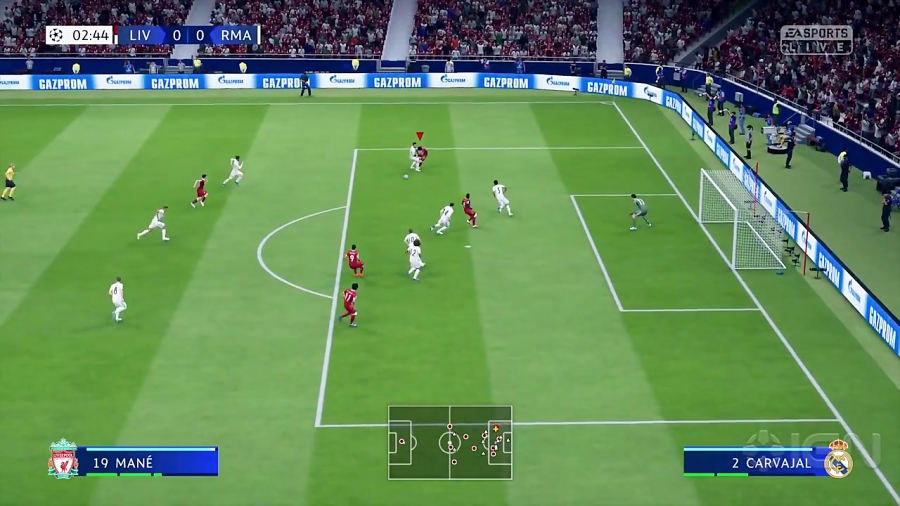 فینال لیگ قهرمانان اروپا در بازی FIFA 19