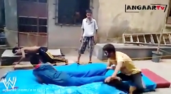 کشتی کج بچه ها