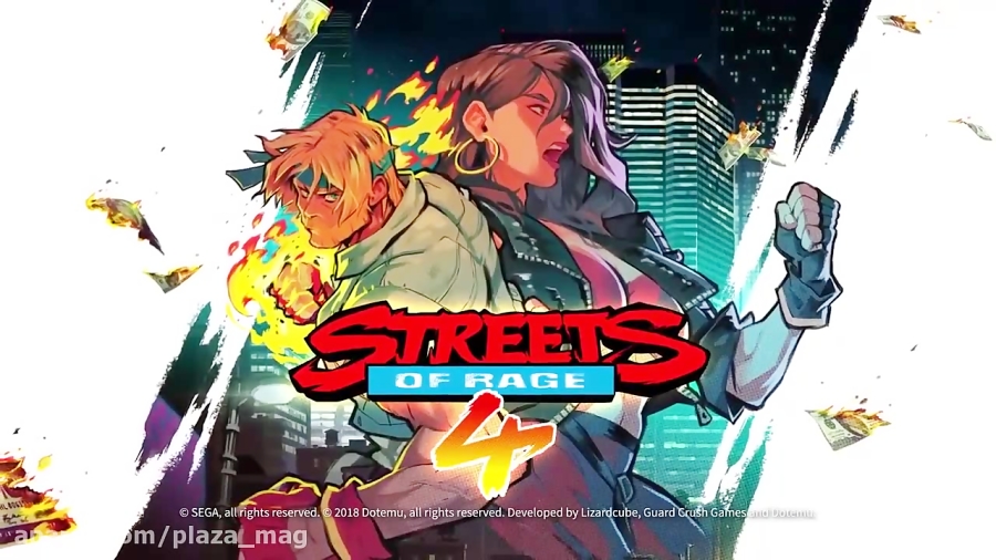 تریلر بازی Streets of Rage 4 - پلازامگ