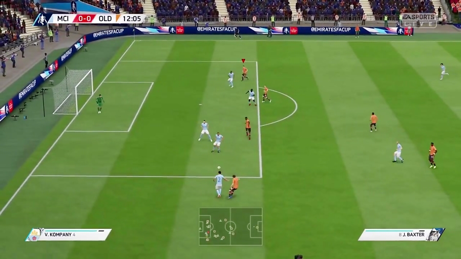FIFA 19 | Manchester City vs Oldham Athletic | FA Cup | - PS4 Pro
