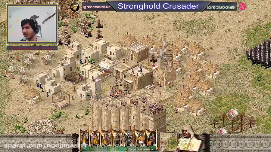 17- جنگ های صلیبی مرحله 34و35 Stronghold Crusader