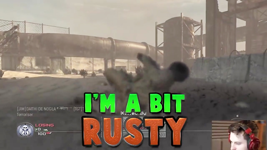 Terroriser vs Nogla, 1v1 on Rust! (COD: Modern Warfare 2 Funny Moments)