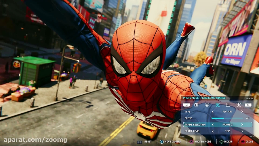 تریلر Photo Mode بازی Spider - Man