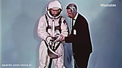 نخستین لباس فضایی برای راهپیما...