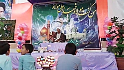 قرائت زیبای آیه ولایت در شب خا...