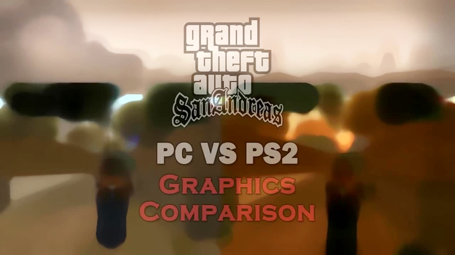 مقایسه گرافیکی GTA SA بین PC و PS2