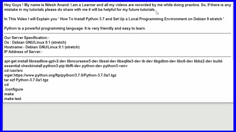 How To Install Python 3.7 and Set Up a Local Programming Environment on ...