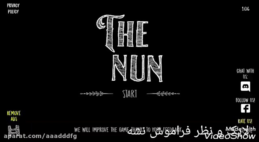 گیم پلی بازی the nun