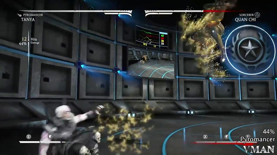 Mortal Kombat X - Tanya Combo Video By Vman