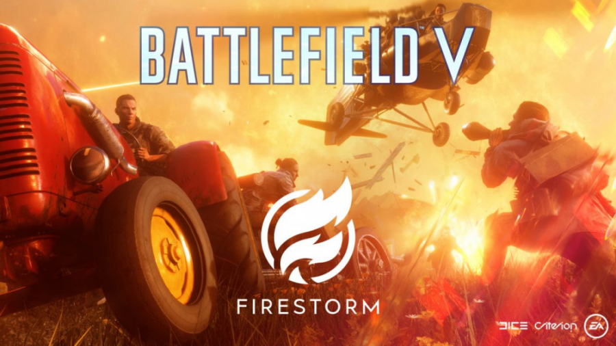 بتل رویال به نام Firestorm در بازی Battlefield V