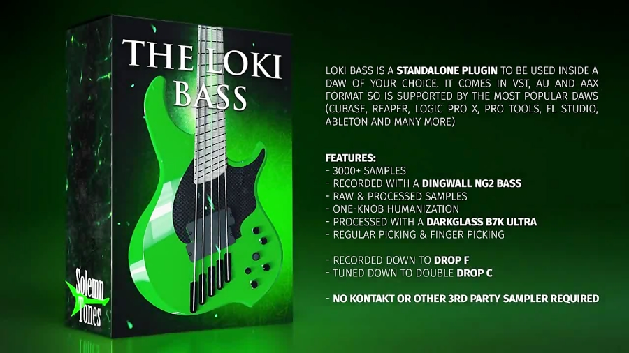 Loki bass 2. Solemn Tones Loki Bass 2. Solemn Tones Guitars. Solemn Tones Drums.