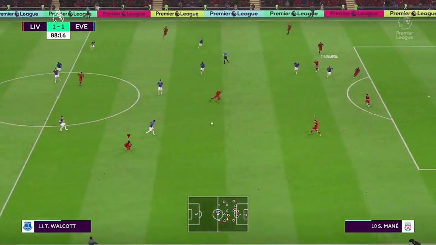 FIFA 19 -لیگ انگلیس-لیورپول و اورتون