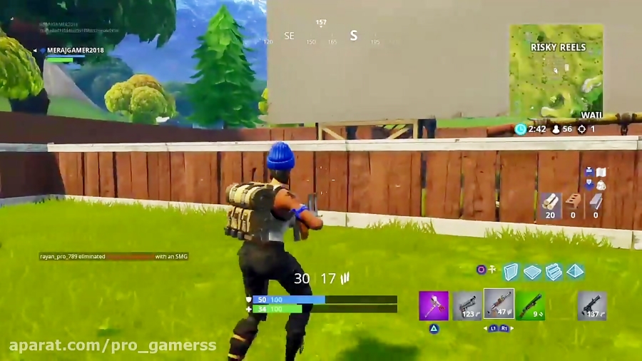 گیم پلی بازی FORTNITE