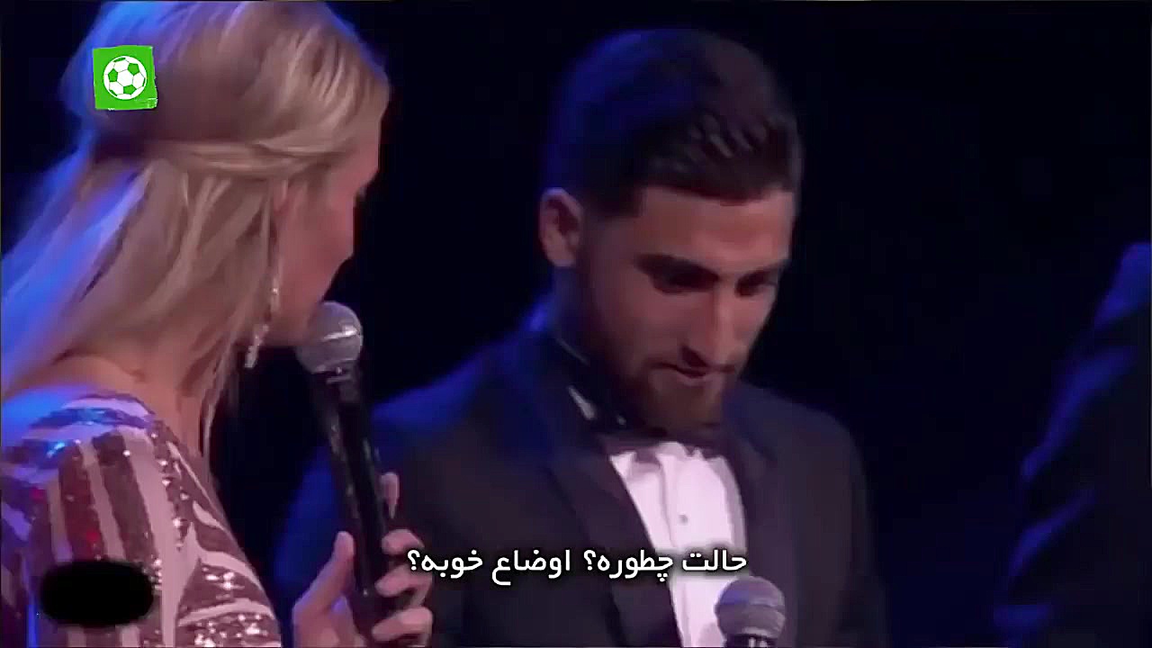 مراسم تقدیر از علیرضا جهانبخش در لیگ هلند خرگوش اینستاگرامی