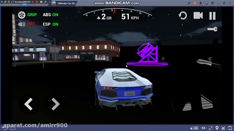 گیم پلی ای از بازی Ultimate Car Driving Simulator