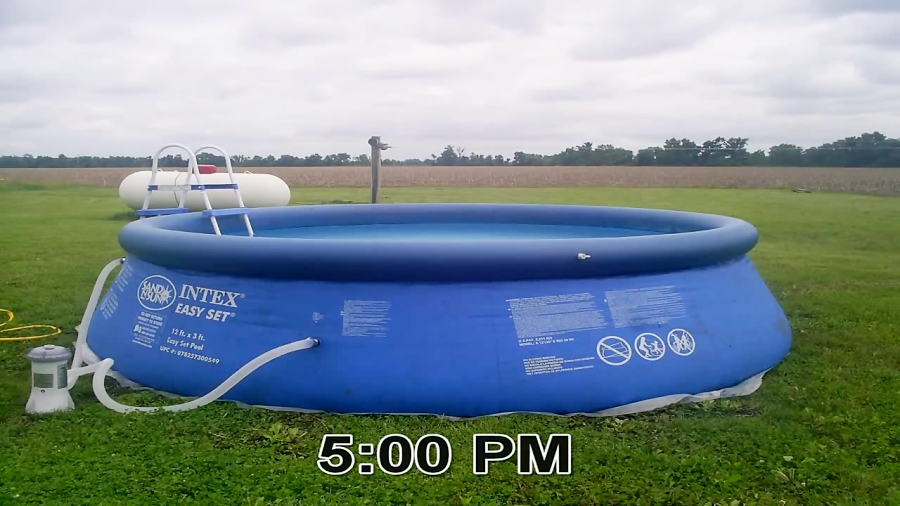The Pool Filling TimeLapse