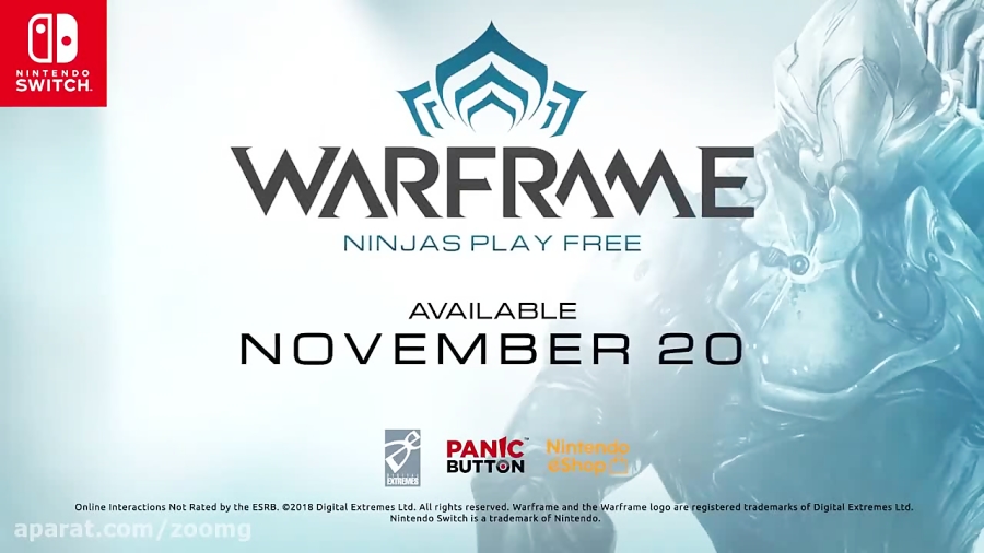 تریلر نسخه نینتندو سوییچ بازی Warframe-زومجی