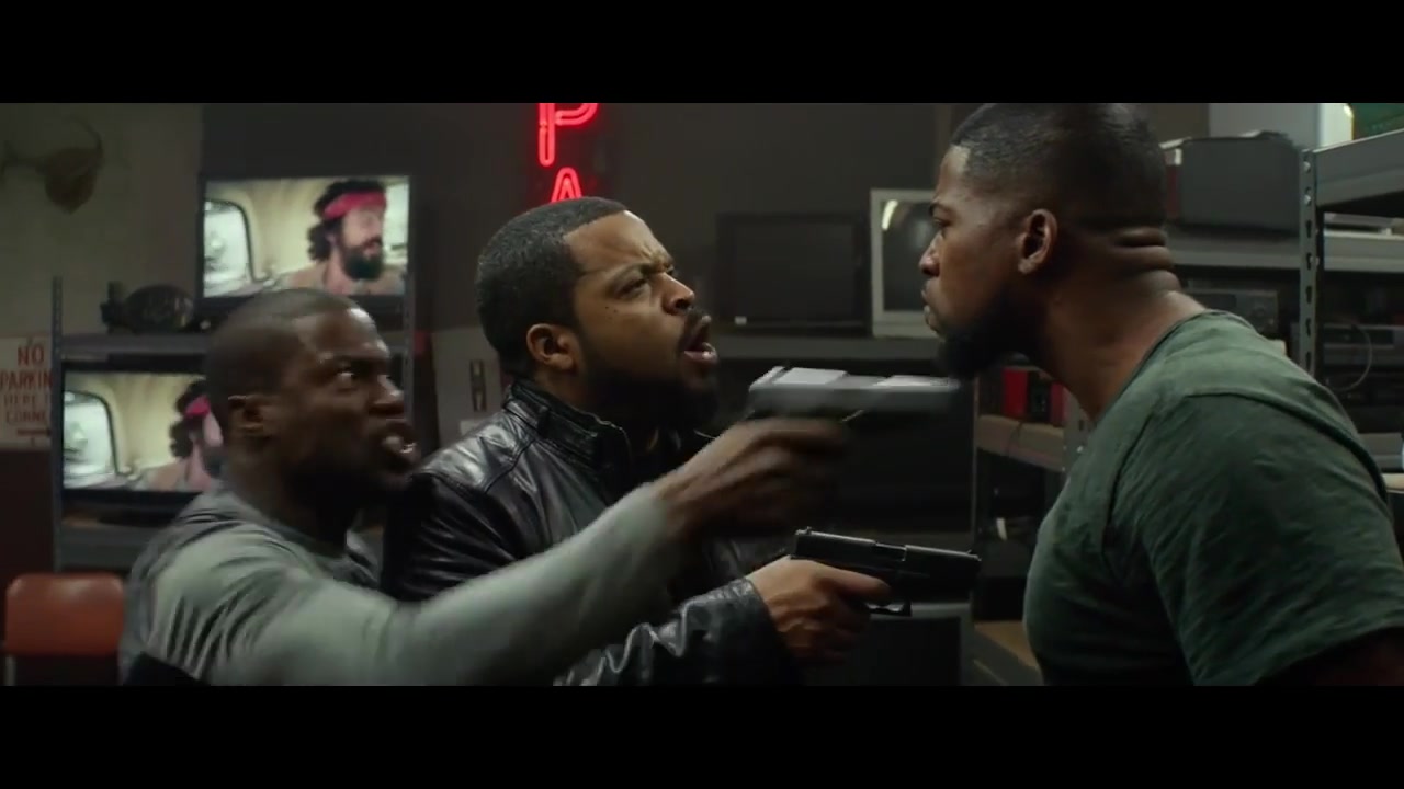 سکانس خنده داره فیلم Ride Along 2014 زمان64ثانیه
