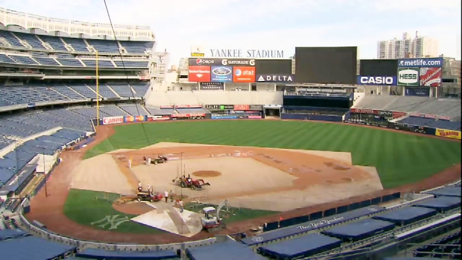 Video: Time-Lapse Shows Yankee Stadium Switcheroo