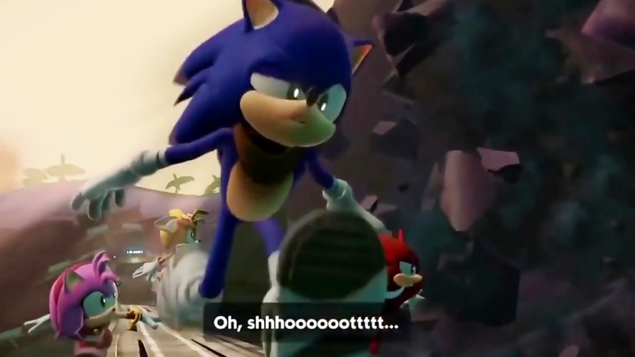 Sonic Boom: Rise of Lyric - "Oh shiiiieooooot!"