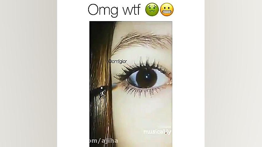 ⚡یـه کار عجیب با چشم!!!فالو=فالو⚡ استریمر نق‌نقو